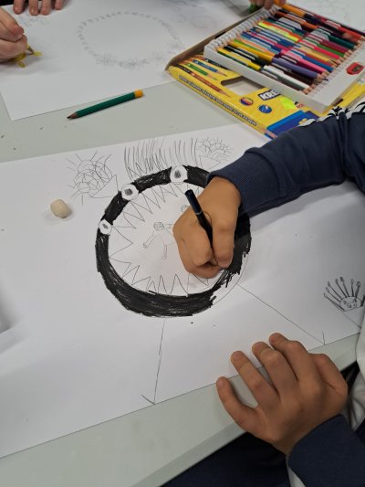 Zajęcia plastyczne 10.10.2023